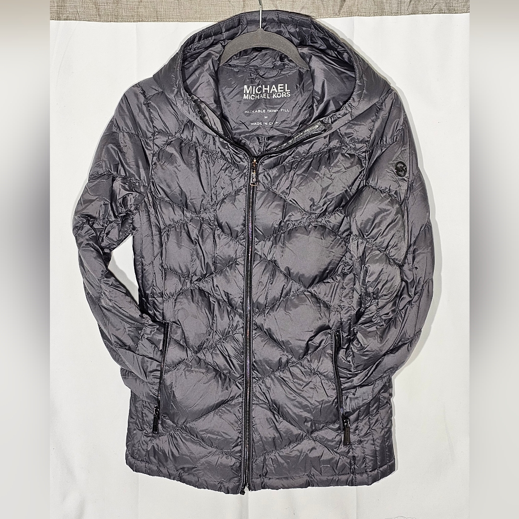 Michael Kors Down, Packable Jacket. Euc!
